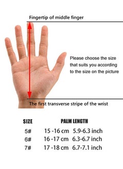 Best Kid's Goalkeeper Gloves Finger Protection Latex Soccer Goalie Gloves  - Image 2