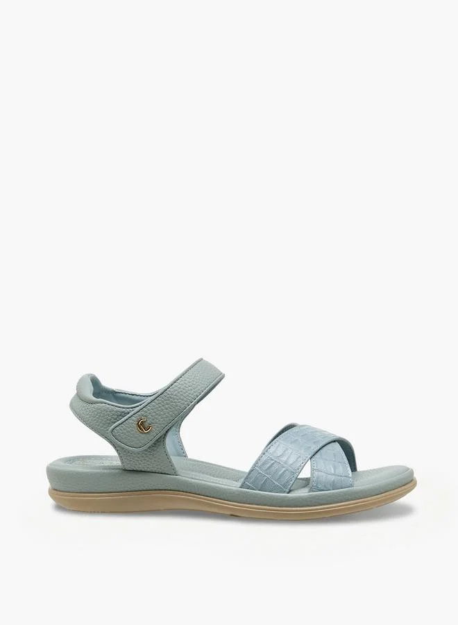 لو كونفورت Women Hook & Loop Strap Sandals