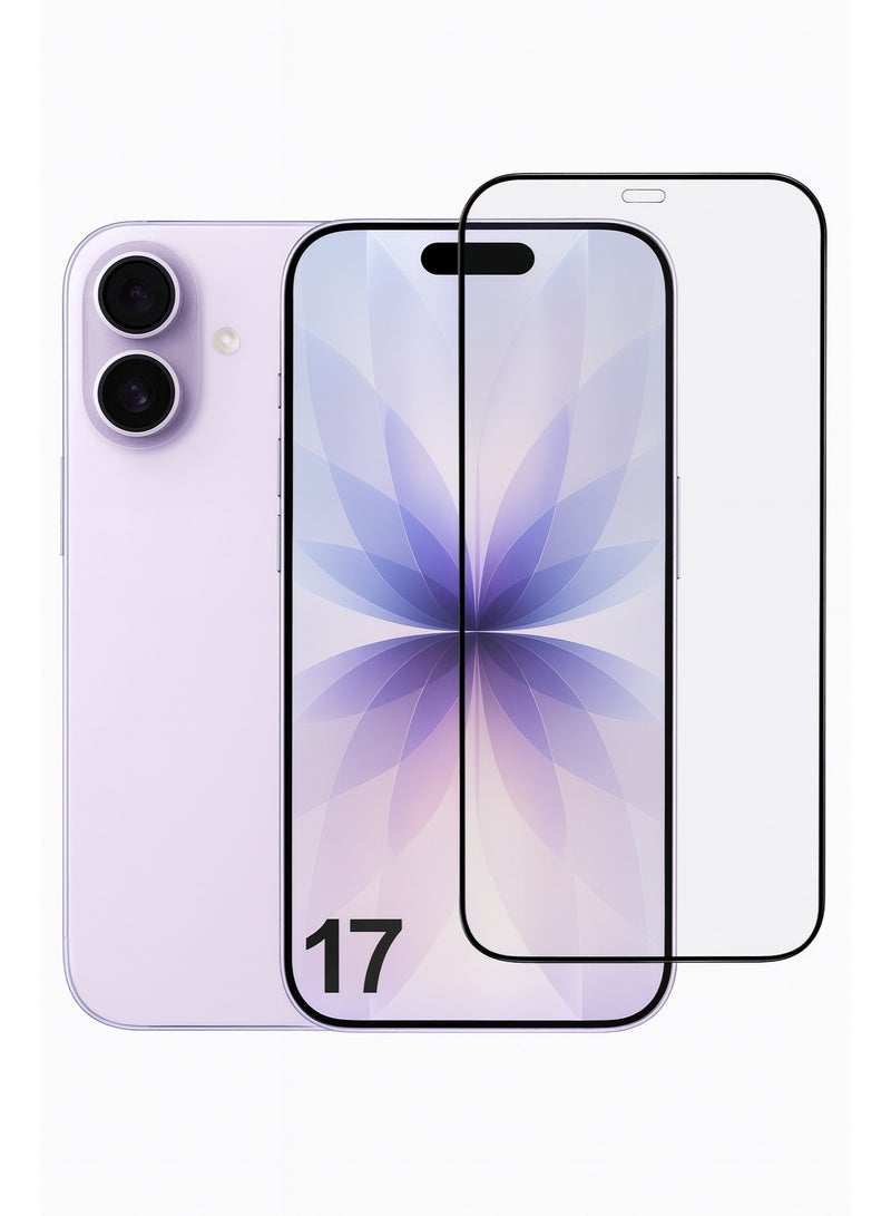 لانيكس اسكرينة LANEX HD Glass لهاتف iPhone 17 مقاس 6.3 بوصة – حماية فائقة، وضوح عالي، ضد الكسر والخدوش - Image 1