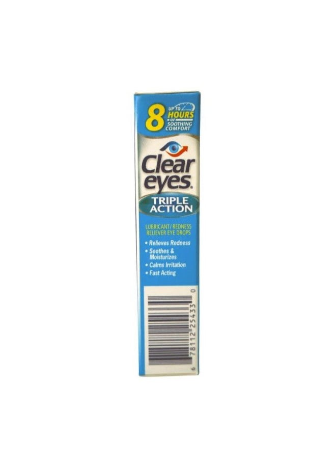 Clear Eyes clear eyes triple action 15ml  - Image 3