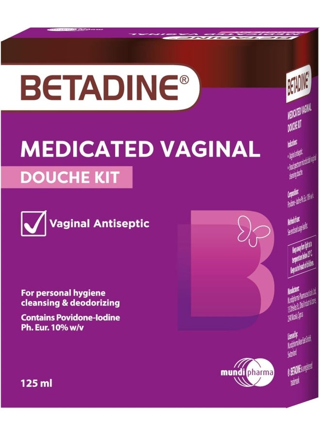 بيتادين مجموعة بيتادين للغسول المهبلي الطبي 125 مل - Image 2
