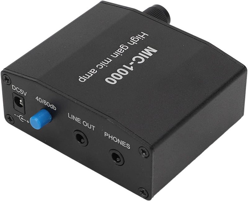 Easy clean surface High Gain Microphone Amplifier, ALC Control, Mobile Phone Recording, Stereo Switch Box, Compact Size 65 x 53 x 25mm Foldable Easy hand assemble compatible Wide use selected material Multi-use detailed build Trendy natural assorted colors Balanced structure Seasonal & permanent compatible All choice modern design Easy clean surface Wide range expanded design Growing order stock support Salt resistant coating Simple multifunctional build Varied size selections Multi-price design picks Stable base Any KSA address orderable Various color options Multi item matching Global sizing options Size-sorted warehouse storage Home & light industrial compatible Economical upgraded quality Lightweight - Image 3