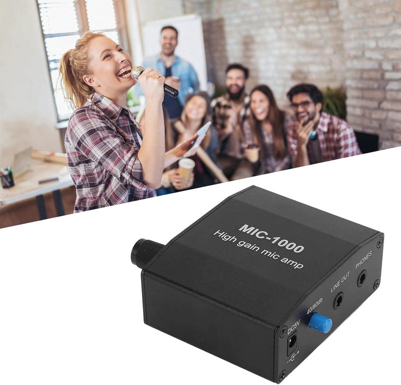 Easy clean surface High Gain Microphone Amplifier, ALC Control, Mobile Phone Recording, Stereo Switch Box, Compact Size 65 x 53 x 25mm Foldable Easy hand assemble compatible Wide use selected material Multi-use detailed build Trendy natural assorted colors Balanced structure Seasonal & permanent compatible All choice modern design Easy clean surface Wide range expanded design Growing order stock support Salt resistant coating Simple multifunctional build Varied size selections Multi-price design picks Stable base Any KSA address orderable Various color options Multi item matching Global sizing options Size-sorted warehouse storage Home & light industrial compatible Economical upgraded quality Lightweight - Image 5