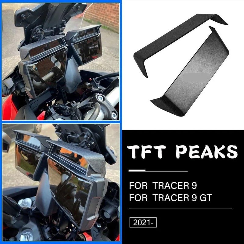 Wivplex TFT Peaks Visor for Yamaha Tracer 9 GT - Image 4