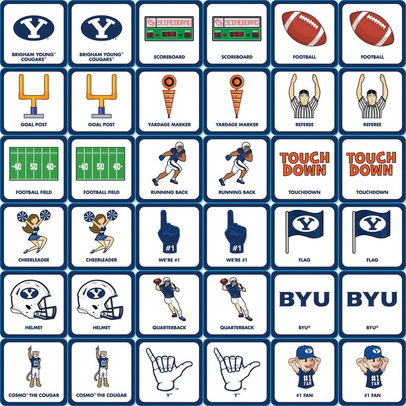 Master Pieces NCAA unisex Matching Game - Image 2