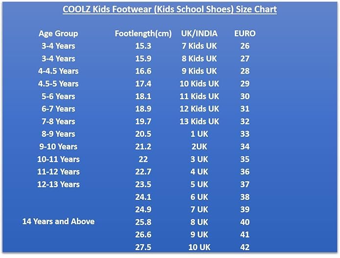 Coolz Boys Black Formal Uniform School Shoes Derby (V) (New Black, UK Footwear Size System, Big Kid, Numeric, Medium, 6) - Image 4