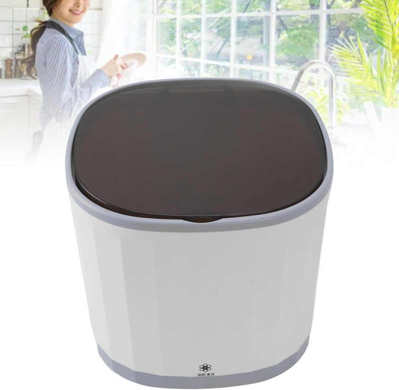 Portable Countertop Dishwasher With USB, 360 Degree Cleaning, 15 Minute Dual Cleaning Cycle for Home Office - Image 2
