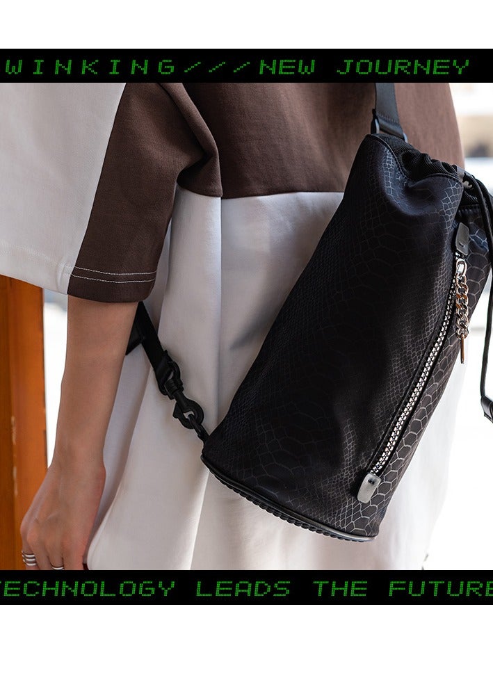 kingsons New nylon leopard print shoulder bag  - Image 5