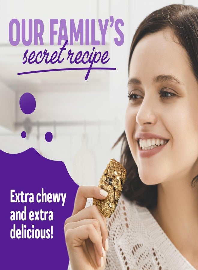 Cooper Street Granola Bakes in Delicious Blueberry Pomegranate Flavor | Healthy Chewy Granola Bars with Chia, Flax, Buckwheat and Oats | Individually Wrapped Healthy Breakfast Bars | 6 oz | 2 Pack - Image 4