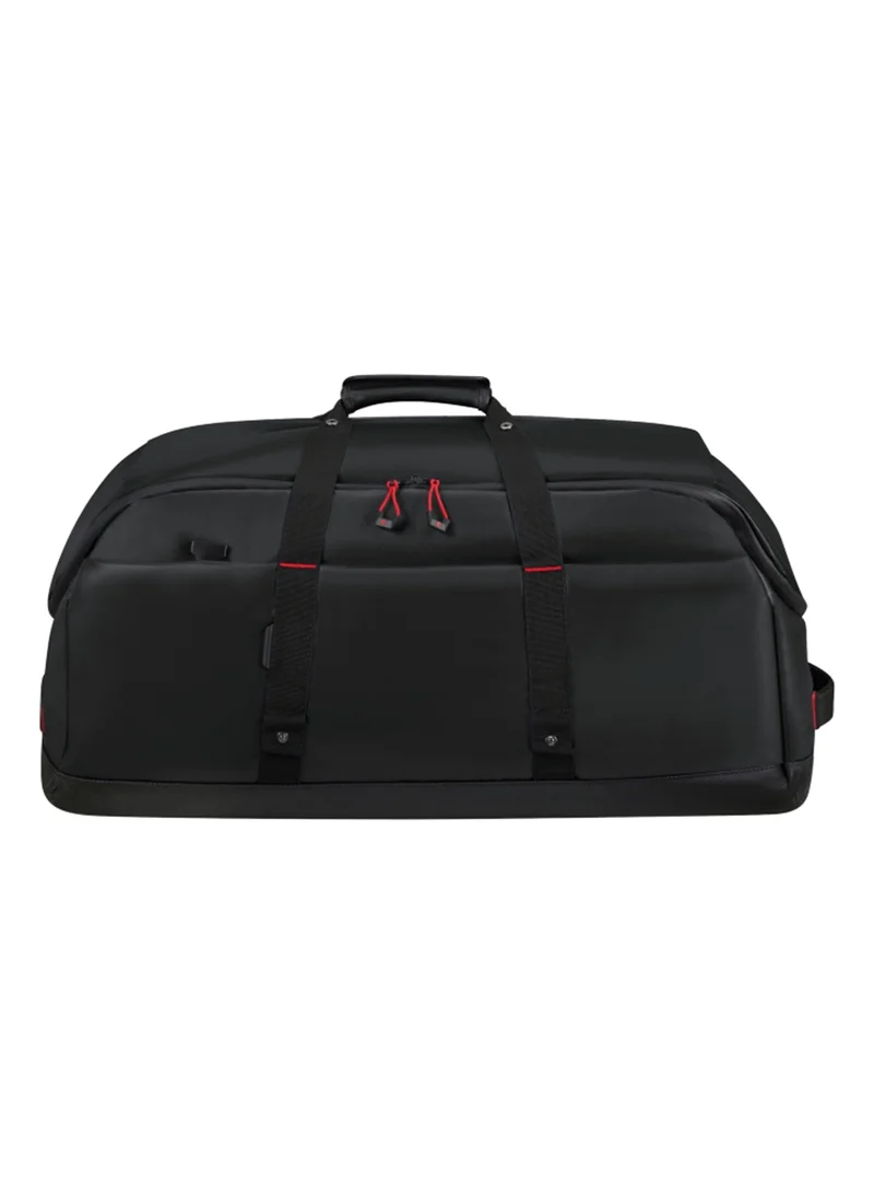 Samsonite  Ecodiver Duffle Bag L Black|Reflective Pattern|Spacious Interior|Water Repellent Material|Recyclex Material Technology - 2 Years International Warranty  | Best Price UAE