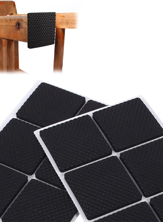 40 Pack Self Adhesive Furniture Pads Non-Slip Mat Table Chair Sofa Covers Sticky Floor Protector - Image 1