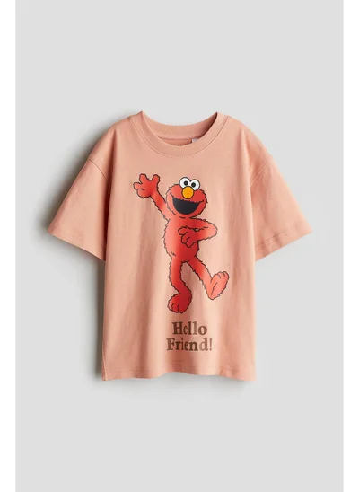 H&M Printed oversized T-shirt