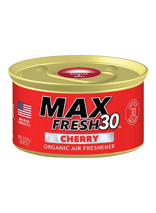 Paradise Max Fresh 30 Cherry Scented Organic Air Freshener Can for Home and Office 22g