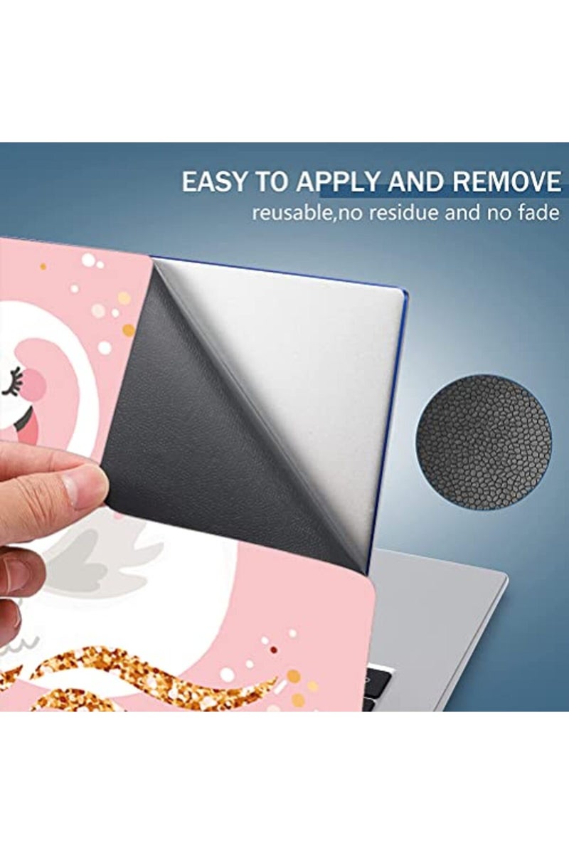 Newplenty Laptop Skin Sticker, 13.3 14 15 15.4 15.6 inch Laptop Skins, Universal Vinyl Decal, Dustproof Scratch Resistant Reusable Cover Protector with Free 2 Wrist Pads - Image 2