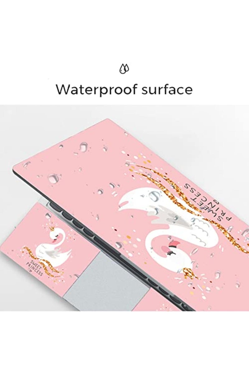 Newplenty Laptop Skin Sticker, 13.3 14 15 15.4 15.6 inch Laptop Skins, Universal Vinyl Decal, Dustproof Scratch Resistant Reusable Cover Protector with Free 2 Wrist Pads - Image 4