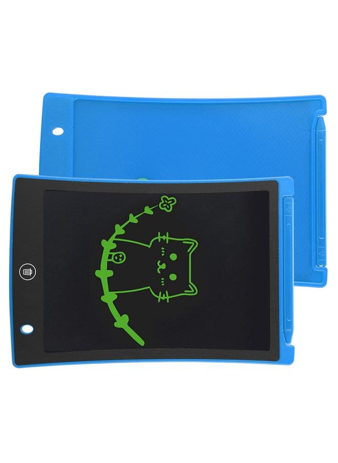 Thoraya 8.5inch LCD Screen Handwriting E-Writing Board Writing Business Drawing Tablet Memo Blue  - Image 1