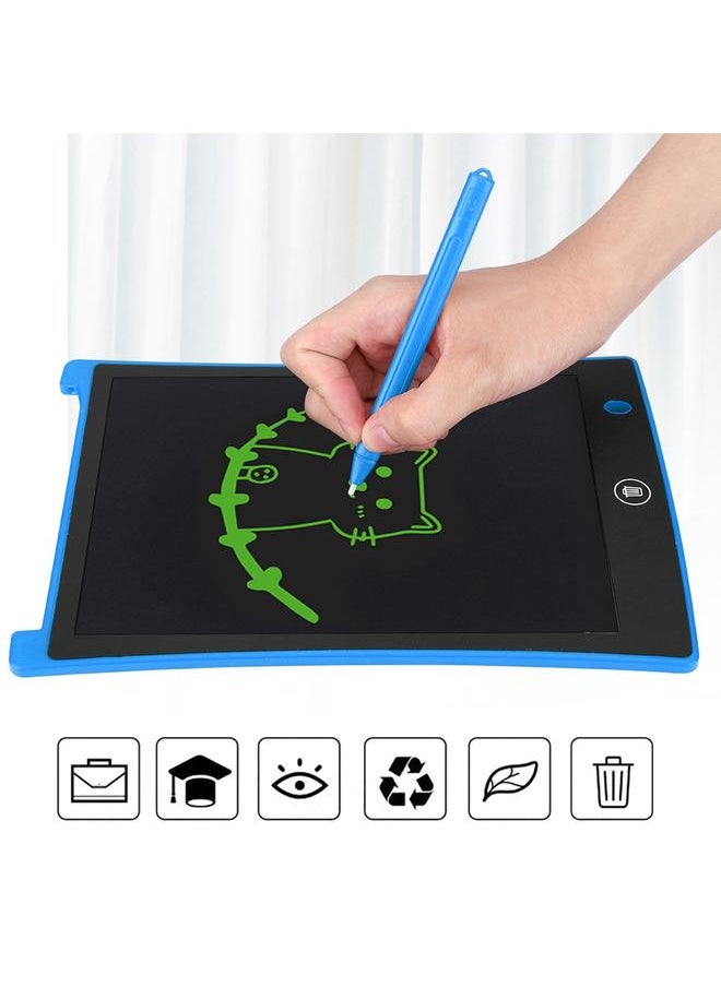 Thoraya 8.5inch LCD Screen Handwriting E-Writing Board Writing Business Drawing Tablet Memo Blue  - Image 2