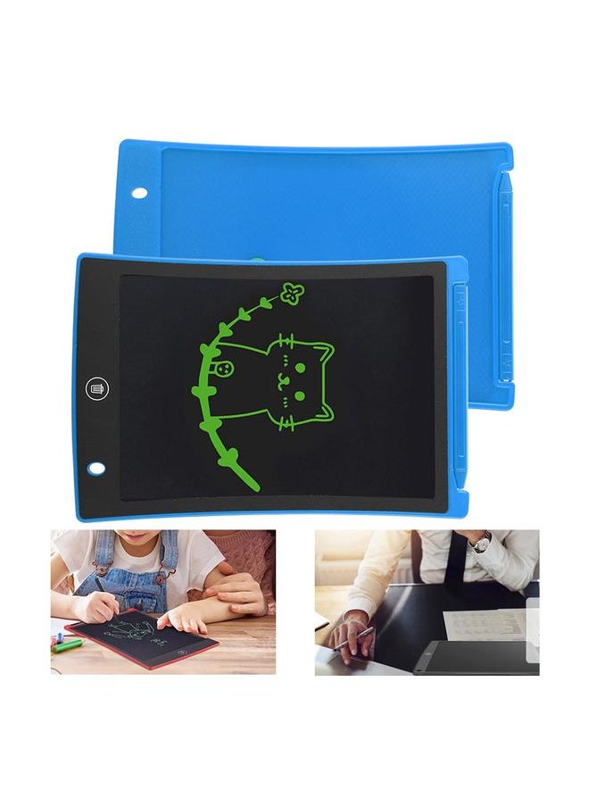 Thoraya 8.5inch LCD Screen Handwriting E-Writing Board Writing Business Drawing Tablet Memo Blue  - Image 3