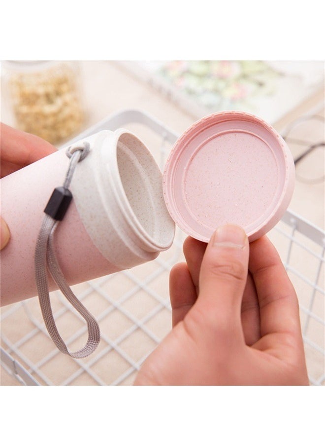 yongsheng Protein Powder Shaker Water Bottle，300ml Leak-Proof, Lockable Push Button Lid – Travel Mug for Coffee, Tea or Water  - Image 4