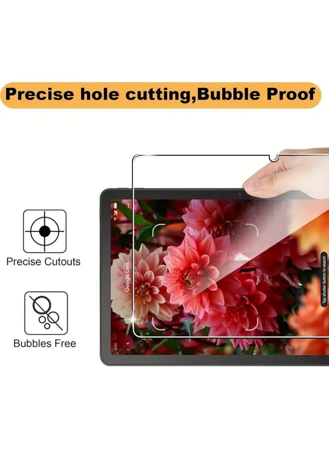 Lenovo Tab M10 5G Screen Protector 2 Pack 9H Hardness Anti Glare Scratch Resistant HD Clear - Image 2