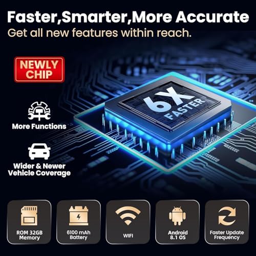 LAUNCH OBD2 Scanner CRP123I V2.0,Scan Tool Upgrade of CRP123E/CRP129E for ABS/SRS/at/ENG, FCA SGW, 7 Reset Services, Oil/Brake/BMS/SAS/D.P.F/ABS Bleeding/Throttle Adaption, Free Lifetime Upgrade - Image 3