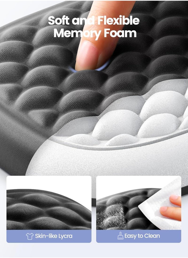 General Upgraded Larger and Thicker， Elbow Rest Pad 1pc, Desk Wrist Rest Memory Foam Armrest, Ergonomic Mouse Cushion Support, Wrist Pain Relief for Computer Laptop Working Typing Gaming Office Gadget  - Image 4