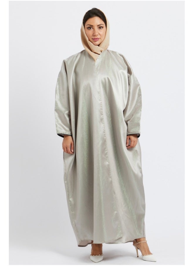 Evva Evva Luxury Saudi Abaya for Women – Elegant Open Front Modest Wear in Premium Fabric – Ideal for Ramadan, Eid, and Everyday Elegance  - Image 4