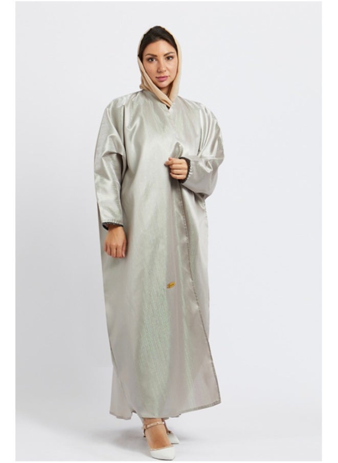 Evva Evva Luxury Saudi Abaya for Women – Elegant Open Front Modest Wear in Premium Fabric – Ideal for Ramadan, Eid, and Everyday Elegance  - Image 1