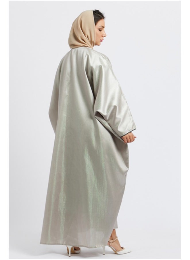 Evva Evva Luxury Saudi Abaya for Women – Elegant Open Front Modest Wear in Premium Fabric – Ideal for Ramadan, Eid, and Everyday Elegance  - Image 2