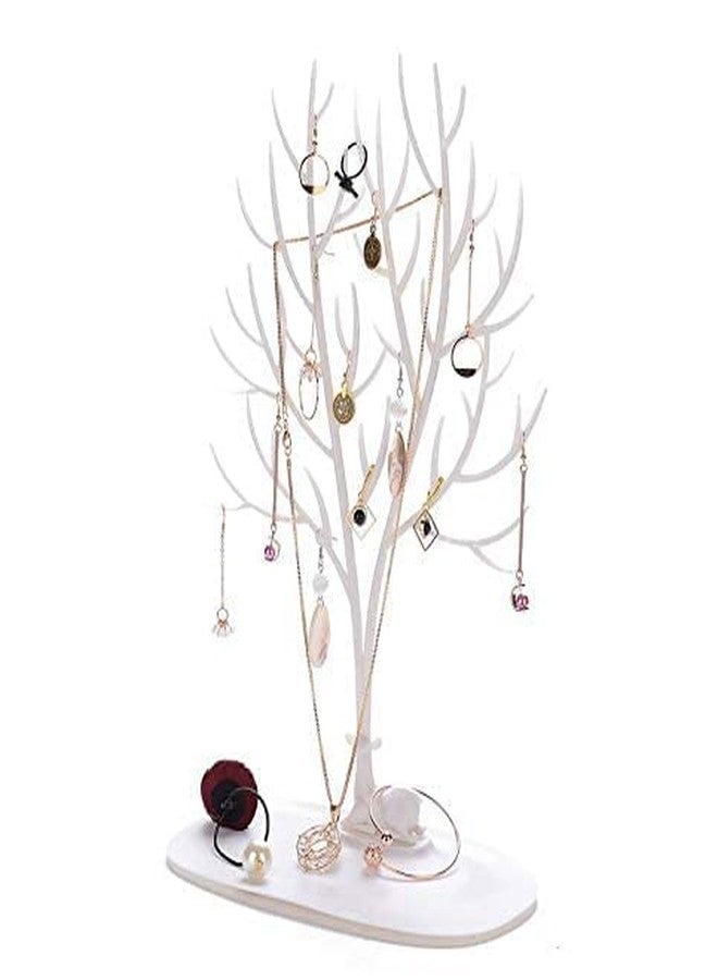 KREZON ABS plastic Little Deer Accessories Creative Sika Deer Tree Tray Display Stand Holder Organizer, Jewelry Rack, Key Holder - Image 5