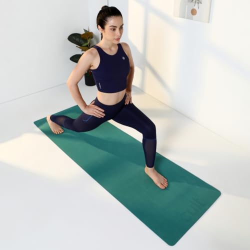 Cult Yoga Mat EVA 5mm with Carry Strap – Non-Slip, Cushioned, Sweat-Resistant, Eco-Friendly Workout Mat for Home Gym & Fitness – Sage Green - Image 2