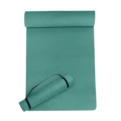 Cult Yoga Mat EVA 5mm with Carry Strap – Non-Slip, Cushioned, Sweat-Resistant, Eco-Friendly Workout Mat for Home Gym & Fitness – Sage Green - Image 1