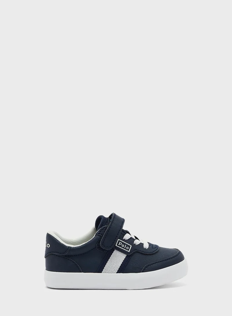 POLO RALPH LAUREN Kids Court Low Ps Velcro Sneakers