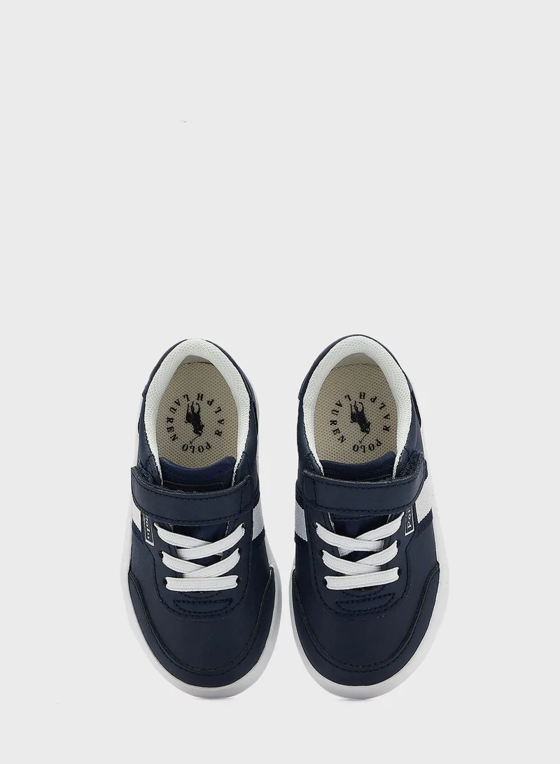 POLO RALPH LAUREN Kids Court Low Ps Velcro Sneakers