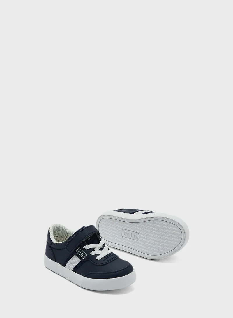POLO RALPH LAUREN Kids Court Low Ps Velcro Sneakers