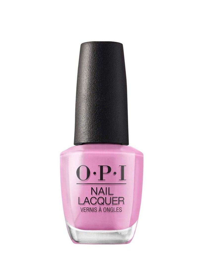 OPI Nail Lacquer Lucky Lavender NLH48 – Long-Lasting Lavender Nail Polish, 15ml - Image 1
