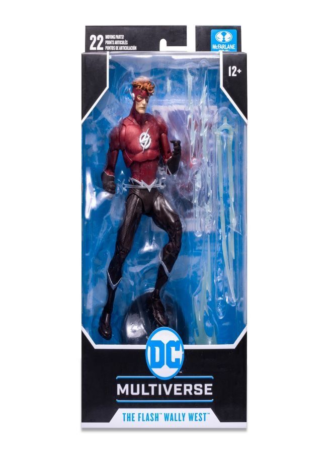 DC Comics - Multiverse 7In  The Flash (Wally West  Red Suit)