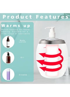 JOSBES Professional Salon & Spa Chairs Accessories, Massage Oil Warmer, Lotion Warmer, One Touch Temperature Control, 15 Minutes Complete Heating, Can Be Used With Salon, Spa(White (Funnel))  - Image 5