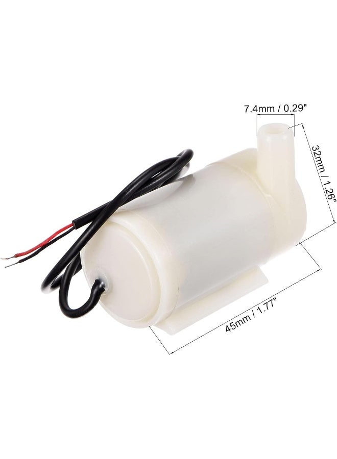 melfi 5V Micro Submersible Mini Water Pump – Quiet USB Fountain Pump for Aquarium, Fish Tank, Pond, Hydroponics & Garden Features – Compact, Easy to Install & Energy Efficient - Image 2