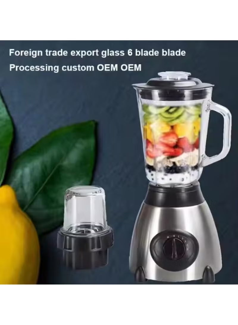 دينكس Home Use Electric Mini Juicer Blender with High Power Motor, 1.5L Large Capacity Jar, 2800W Powerful Performance, 5 Speed Control Levels, Durable Stainless Steel Blades - Image 5