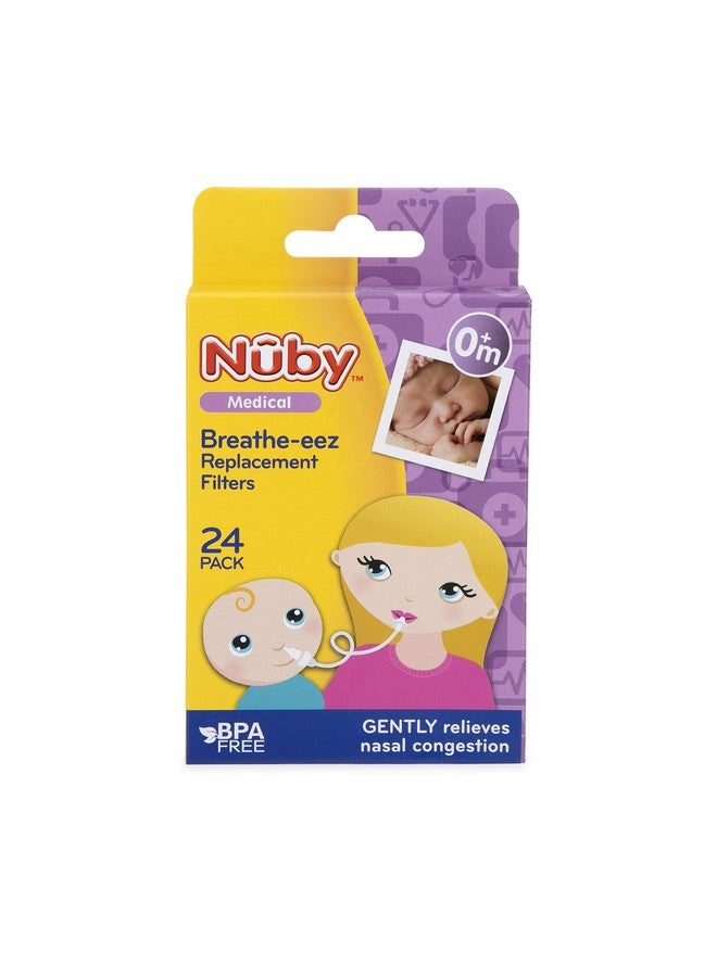 Nuby Breathe-Eez Replacement Filters, 24 Pack - Image 3