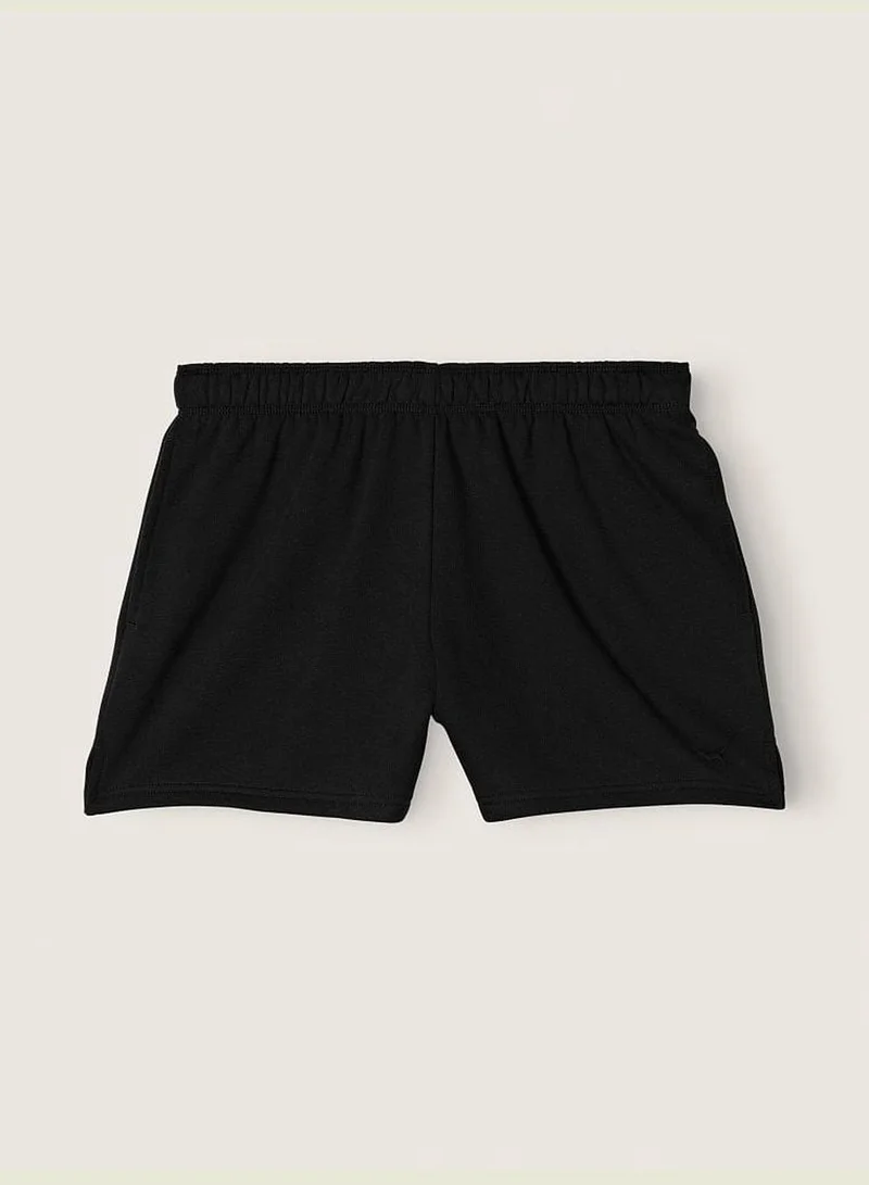 PINK 3" Foldover Sweat Shorts