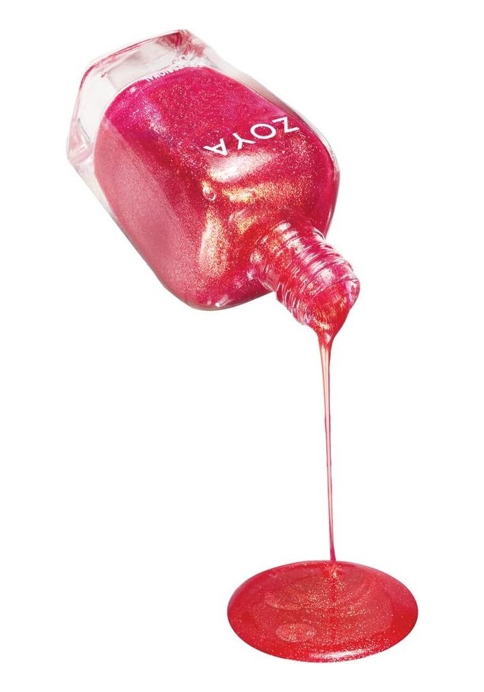 ZOYA Nail Polish in Rica - 0.5 Fluid Ounce, Non-Toxic Metallic Finish - Image 4