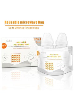 16-Piece Reusable Microwave Steam Sterilizer Bag - pzsku/Z06E95A48011A3ABDC249Z/45/_/1720596317/3fdd0365-ab82-4c58-a8b5-a08c32f912e4