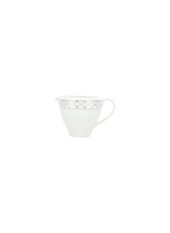 La Mesa La Mesa metalic beige bone porcelain dinner set 85 pcs  - Image 3