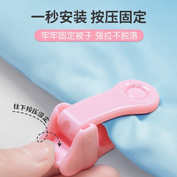 Plastic Sheet Fasteners Clips, Detachable Anti-Slip Duvet Clips for Bedding - Image 4