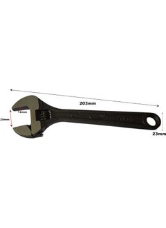 Inditrust Inditrust Combo of Pipe Wrench 12 Inch Adjustable Wrench 8 Inch  - Image 2