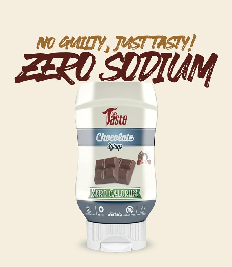Mrs Taste Sugar Free Chocolate Syrup - Zero Calories, Zero Sugar, Keto and Paleo Friendly - Image 5