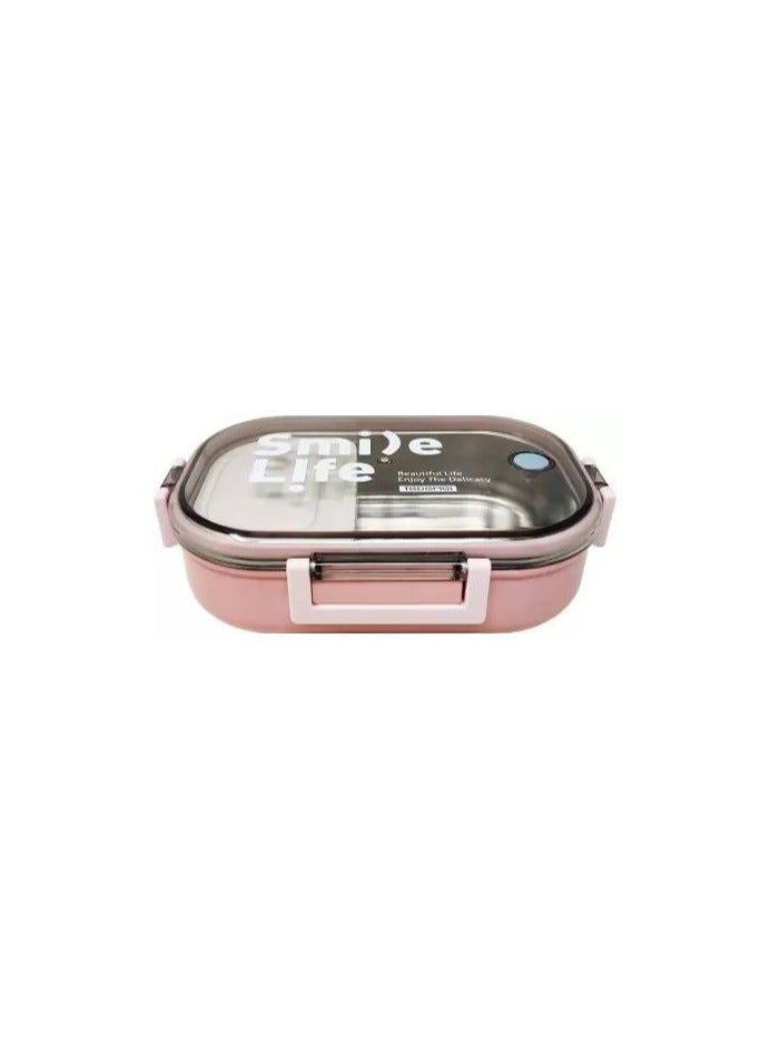 Premium 710ml Stainless Steel Insulated Lunch Box with Mini Sabji Box – Durable, Leak-Proof & Microwave Safe for Adults & Kids - Image 1
