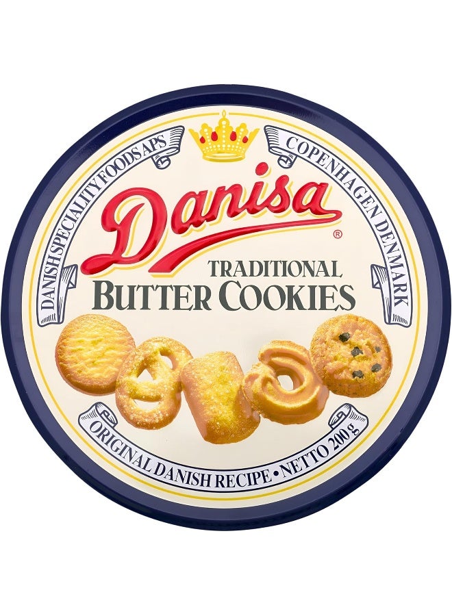 Danisa Traditional Butter Cookies in Tin- 200gms - Image 4